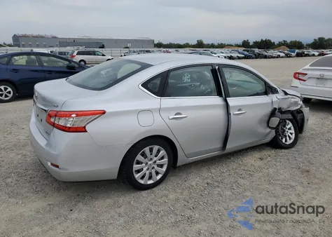 2013 Nissan Sentra S z USA, uszkodzony, nr VIN 3N1AB7AP0DL616280
